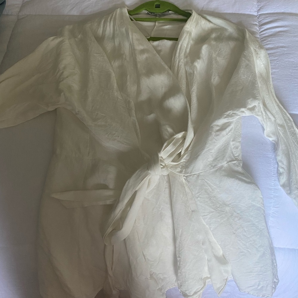 Zara linen shirt size S